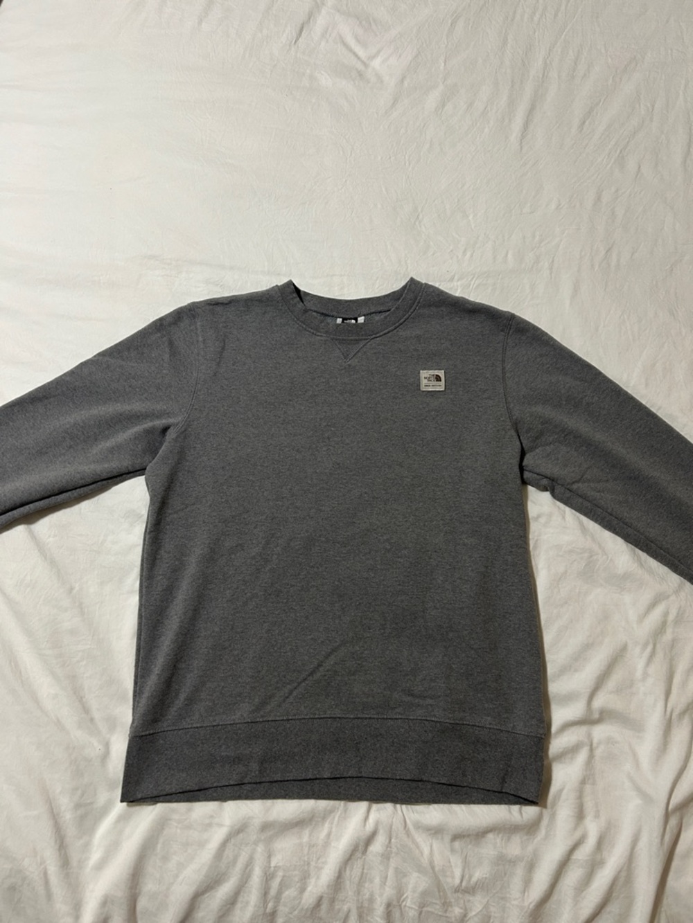 The North Face Men's Charcoal Gray Crewneck Sweatshirt